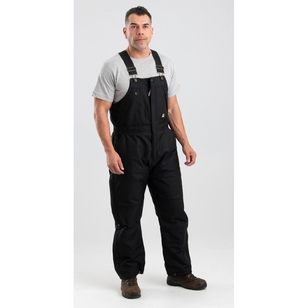 Berne ICECAP Insulated Bib Overalls, Black - 4XL NB834BKT600